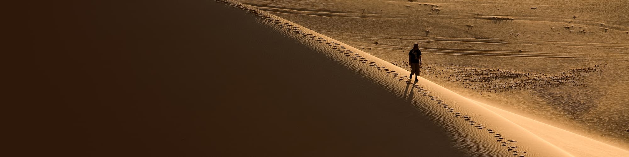 Randonnée avec chameau Mauritanie © AlexQ