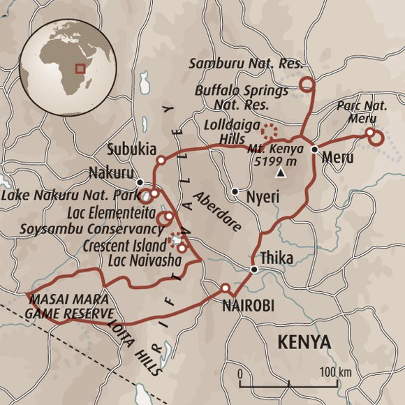groupe voyage quebec kenya