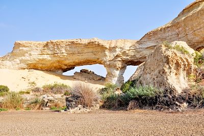 Le lac d'Arco - Désert du Namibe - Angola