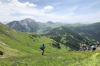 © Albert Pali - Randonnée de Rroshkodol à Babinopolje - Alpes Albanaises - Albanie Randonnée de Rroshkodol à Babinopolje - Alpes Albanaises - Albanie