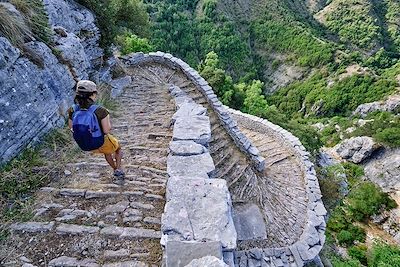 Randonnée dans les gorges de Vikos - Epire - Grèce