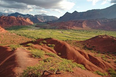 Canyon de rochers rouges - Quebrada de las Conchas - Cafayate - Argentine