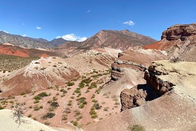 Sentier de Los Estratos - Quebradda de las Conchas - Région de Salta - Argentine