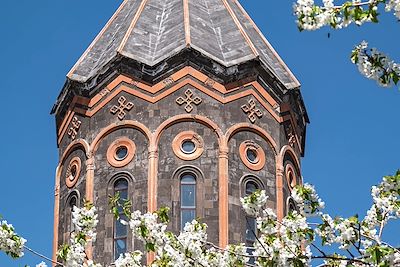 L'église du Saint-Sauveur ou Sourp Amenaprkic - Gyumri, le quartier historique ou Kumayri - Arménie 