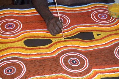 Peinture aborigène - Australie