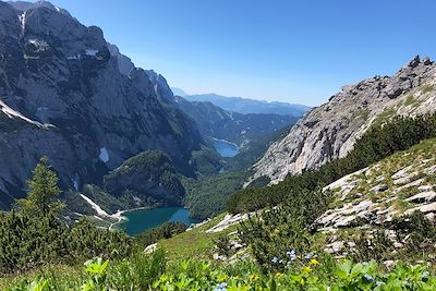 Vue sur le lac de Gosau - Autriche 