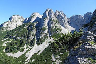 Vue sur le mont Gosaukamm - Autriche 