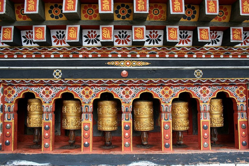 Moulin à prières - Bhoutan