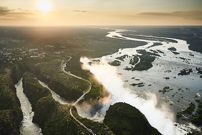 Voyage Le Botswana vue d'en haut 1