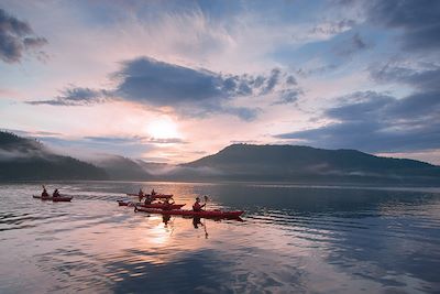 Canoe Kayak sur le Fleuve Saint-Laurent - Québec - Canada