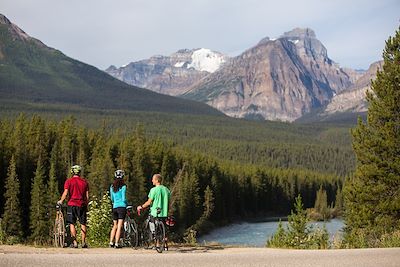 Découvrir le parc national de Banff à vélo - Alberta - Canada