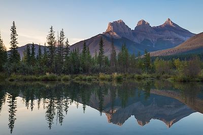 Les Three Sisters - Canmore - Alberta - Canada