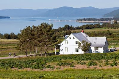 Vélo - Région de Charlevoix - Province de Québec - Canada