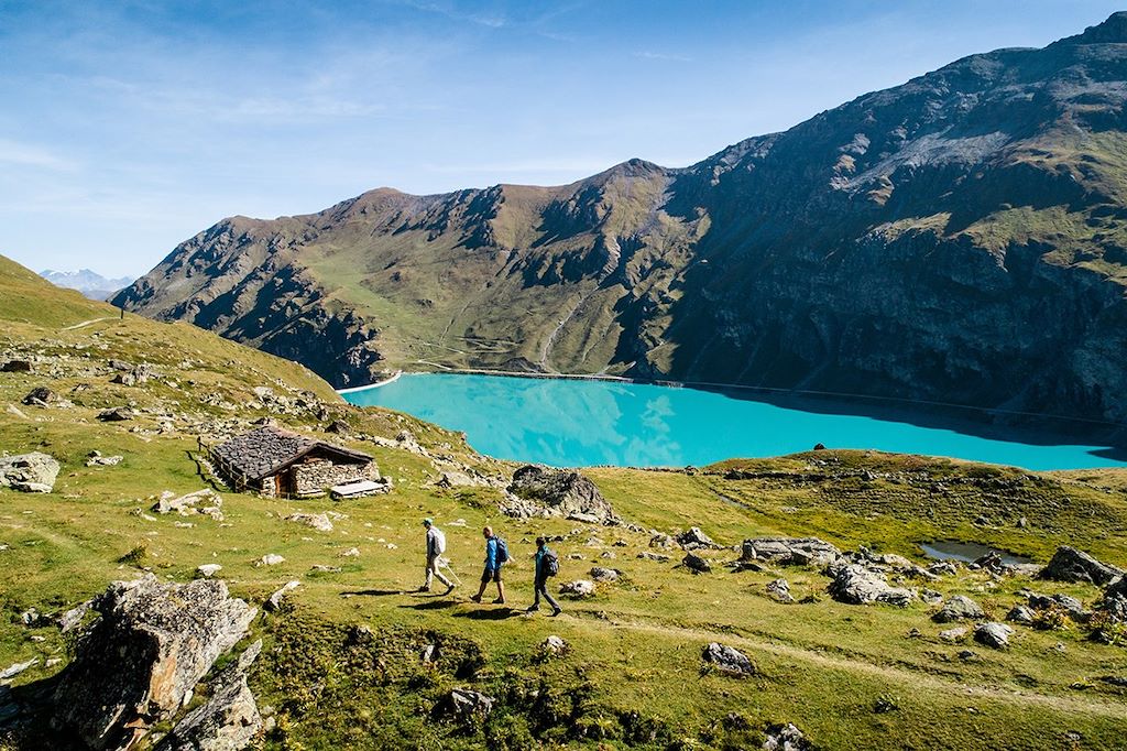 Lac et barrage de Moiry - Val d Anniviers - Suisse