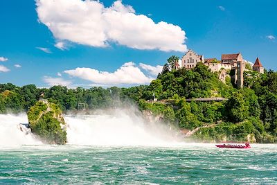 Les chutes du Rhin et lac de Constance à vélo