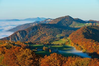 Vue du matin de Weissenstein - Soleure - Suisse 