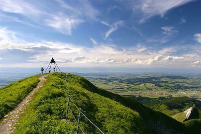 © Gruyère Tourisme - Panorama - Moleson - Suisse Panorama - Moleson - Suisse