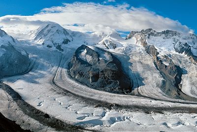 Tour du mont Rose, au pied des géants de glace
