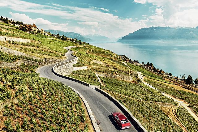 Voyage : La route des lacs de Montreux à Lucerne à vélo Voyage La route des lacs de Montreux à Lucerne à vélo