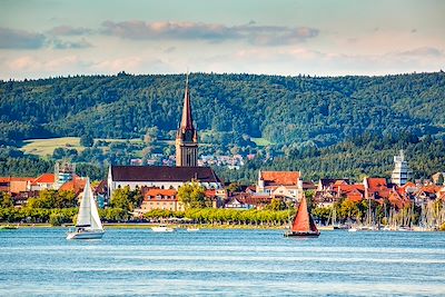 © Radweg Reisen - Radolfzell - Untersee - Lac de Constance - Allemagne Radolfzell - Untersee - Lac de Constance - Allemagne