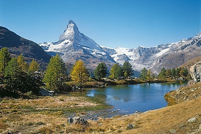 Le sommet du Cervin près de Zermatt - Suisse