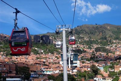 Funiculaire - Medellin - Antioquia - Colombie