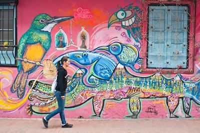 Quartier de La Candelaria - Bogota - Colombie