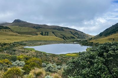 Laguna Negra - Volcan Nevado del Ruiz - Colombie