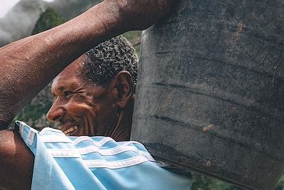 Vie rurale dans la vallée de Paul, Santo Antao