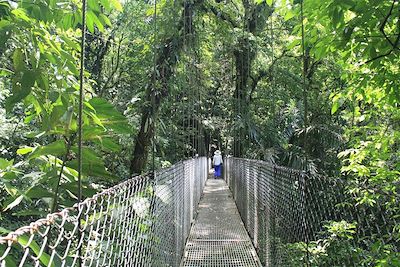 © Mathilde Salmon - Ponts suspendus - Arenal - Costa Rica Ponts suspendus - Arenal - Costa Rica
