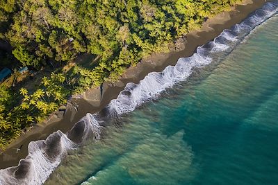 Plage - Parc national du Corcovado - Costa Rica