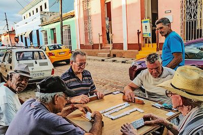 Joueurs de dominos - Trinidad - Cuba