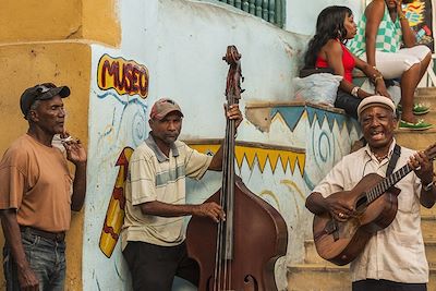 Concert de rue - Santiago de Cuba - Cuba