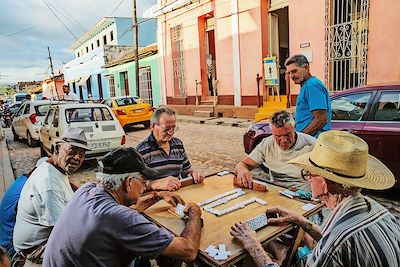 Joueurs de dominos - Trinidad - Cuba