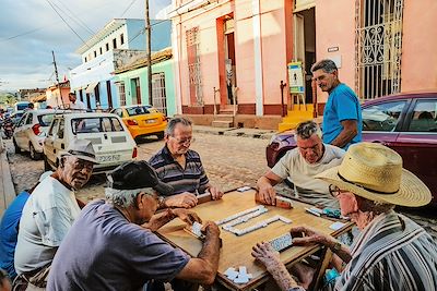 Joueurs de dominos - Trinidad - Cuba