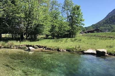 Rivière Isar - Bavière - Allemagne