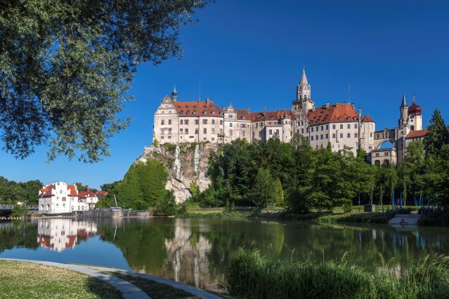 Château de Sigmaringen - Le long du Danube à vélo -  Allemagne