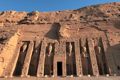 temple de Nefertari - Temples d'Abou Simbel - Egypte