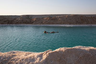 Lac salé - Siwa - Egypte