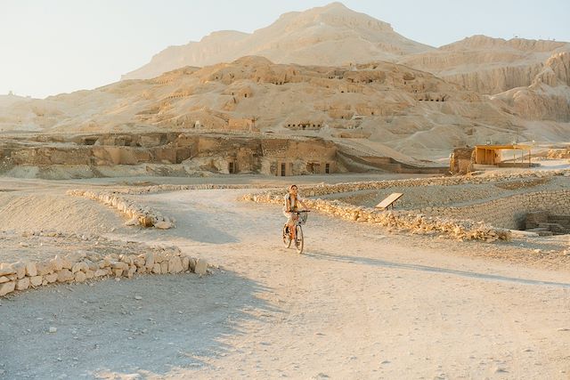 Voyage : Vélo et Dahabieh : Pyramides, Oasis et Nil Voyage Vélo et Dahabieh : Pyramides, Oasis et Nil
