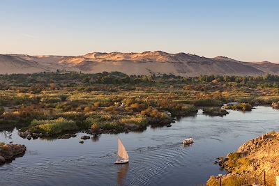 Le Nil - Assouan - Egypte