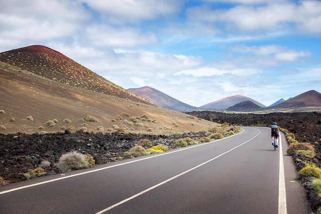 Lanzarote, terre de volcans à vélo