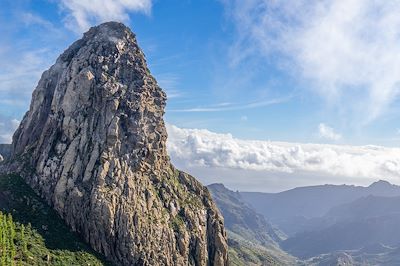 Roque de Agando, La Gomera, îles Canaries - Espagne