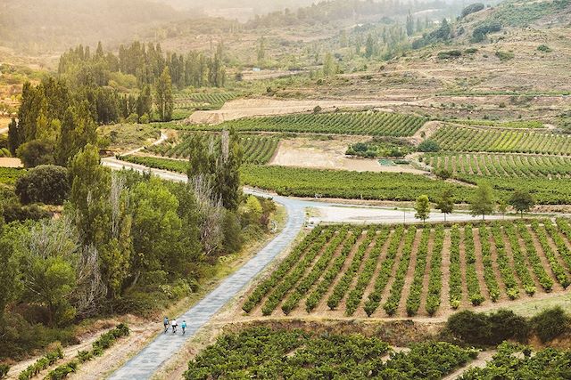 Voyage A vélo le long de l'Ebre aux vignobles de La Rioja