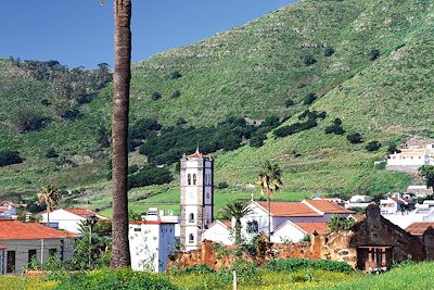 Village de Tegueste au nord de l'île de Ténérife - îles Canaries - Espagne