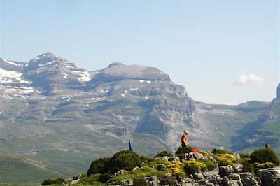 Le pic du Mondoto dans les Pyrénées - Espagne