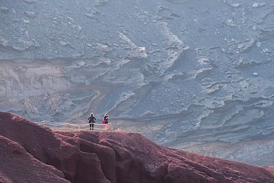 © GUIZIOU Franck / hemis.fr - Parc Naturel de Los Volcanes - El Golfo - Lanzarote - Iles Canaries - Espagne Parc Naturel de Los Volcanes - El Golfo - Lanzarote - Iles Canaries - Espagne