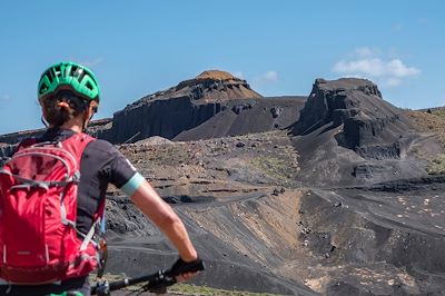 © Uwe Moser / Getty Images - Vélo - Lanzarote - Iles Canaries - Espagne Vélo - Lanzarote - Iles Canaries - Espagne