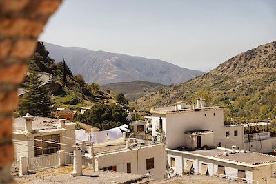 Village blanc dans les Alpujarras - Andalousie - Espagne