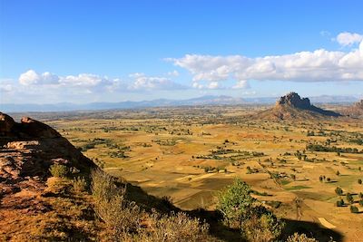 Paysage de la région du Tigré - Ethiopie